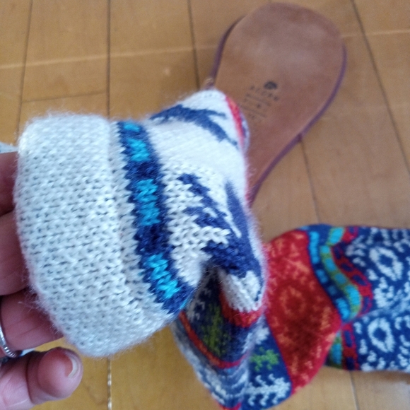 Acorn slouch slipper socks with suede soles Men 7.5-8.5 /Women 9.5-10.5 NWOT - Picture 7 of 7